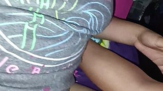 Maid Was Cleaning the House and I Made Her Suck My Cock and Fuck Her Tight Pussy