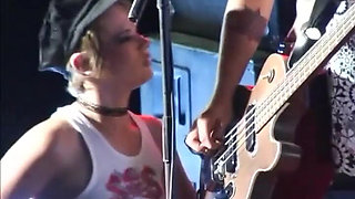 Two Friends Step on the Gas at a Concert