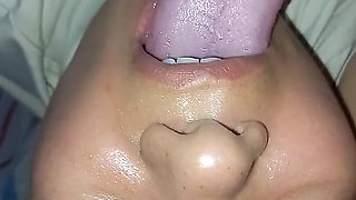 My Pampered Girl Sucking Deep And Her Delicious Milk At The End