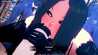 Demon Princess Plays with My Big Cock