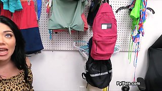 Mall cop enjoys banging suspects big juggs