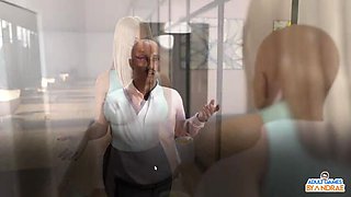 Elsa Office Fuck - Hentai Assistant Sex 3D Anime Gameplay