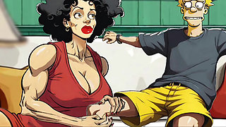 Slutty American MILF 3: All the Married Sluts Do It While the Husbands Are at Work Cartoon Animation