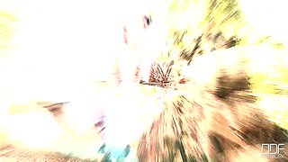 Outdoor hot pussy fiesta