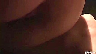 Brunette Sucked Dick At The Car Park With Fireworks In The Background (1080)