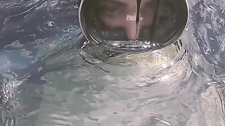 Caribbean Sea Receives Goddess Breathplay Mask Diving Glass