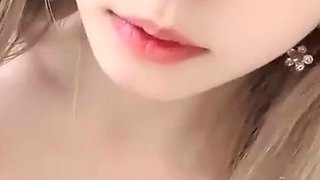 POV close up asian gf blowjob