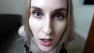 Small tit girl loves to masturbate