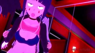 My Hero Academia Hentai Orgy - Momo, Ochako & Jiro Fuck Deku, Todoroki & Bakugou - Creampie 3D Anime Sex