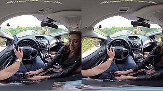 Amateur Brunette's Wild Public Passion in Uniform