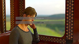 Horny Stranger Girl Sucking My Cock Inside Train