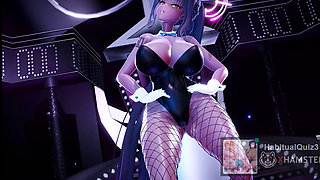 mmd r18 Karin Tsunodate Ah Yeah Oppai bunny big tits want to anal big ass 3d hentai fuck dildo cum swallow
