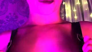 Sexy solo girl loving masturbation with toys