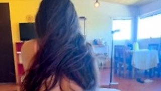 Pov handjob and blowjob with a brunette fox