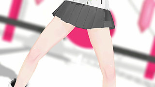 Azumaim Loki Hentai Mmd 3D White Hair Color Edit Smixix
