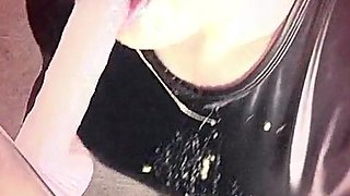 GONZO INHALE sissy cockslut tranny DEEPTHROATS SUPAH GRUBBY gasping SICK & HORNY chisel tonguing female