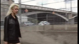 She Is Stunning Blonde From Germany Lady Who Likes to Pee in the Public