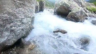 Hot Young Couple Fucking Hard in the Mountains - POV Anal & Outdoor Sex