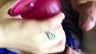 Playful Couple's Blowjob Fun