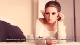 My Pleasure 30 - Julian Fucks Haley in Bed at Night After BJ Then Plays with Julia