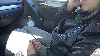 Hairy milf shows off her mature, bushy pussy in close-up