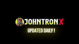 JohnTronX - Plump Asian girl in high heels rides that thing!