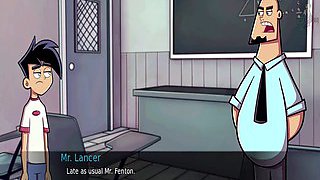 Getting off in Amity Park with a steamy hentai game