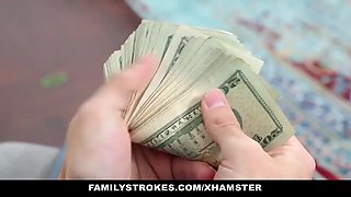 Familystrokes - whorish sister in law lures bro with lapdance