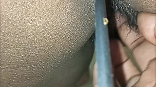 Tamil Husband Insert Toy in Wife Asshole for First Time - Training for Anal