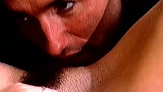 Vixenx Sexy brunette teen blowjob and ass licking