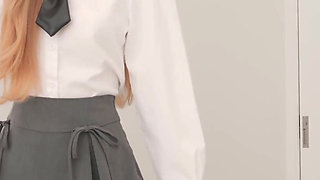 Creamed the Bank Bitch’s Pussy - Got a Better Mortgage Deal! Fucked Her Tight Manager Pussy Rough