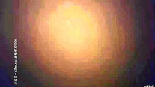 Teen Amateur Chick Gives Handjob Using Her Panties