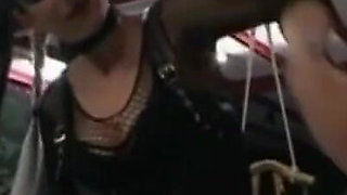 Dominating whipping hanging out