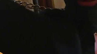 Dominating humiliating tits pinching