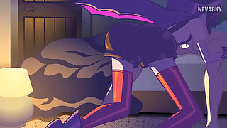 Devil girl and normal boy sex.