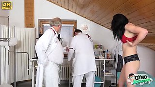 Keira Flow Huge Orgasm Teen Nerd Fucked Hard by Doctor in 4K