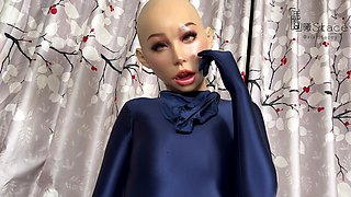 Amateur striptease and Solo masturbation