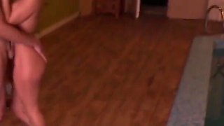 Blond girl hard anal German