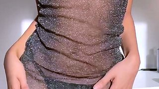 PUSSY BABE BRUNETTE masturbating