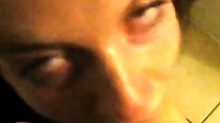 Amber Blank's Blowjob and Facial with a Pyramid Head Costume