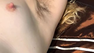 Zara again show her charms the beautiful hairy body