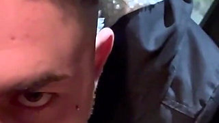 Peeker Catches Me Masturbating and Fucks Me in the Car After Cumming in My Mouth