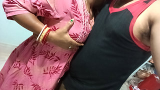 Indian Naina Bhabi Standing Romance and Hot Missionary sex with Friend on xhamster