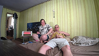 He jerked off his entire stomach while I was busy.