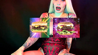 Hamburger Tit Pig JOI - Fat, Humiliation, Censored Porn