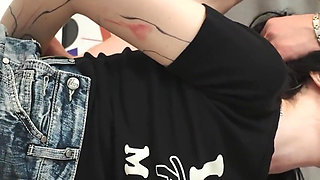 Real Whore Deep Big Dick Face Fucked