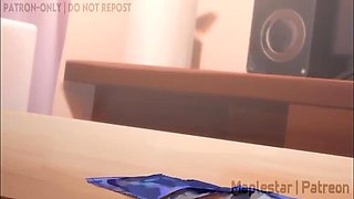 Hentai Babe Marin Blowjob & Riding Big Ass POV - Japanese XXX