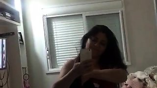 Young Amateur Girl Stripping and Masturbating Cam