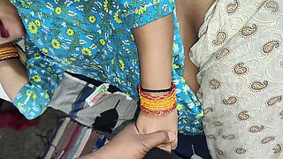 Shruti Bhabhi Indian Desi Blowjob - Sucking Devar's Big Dick Till Cum in Mouth