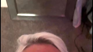 Busty Blond Punished For Her Big Boobs